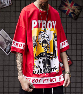 Alice Sensitive unpleasant Men street fashion oversize hip hop t-shirts printing design - Custom Your  Brand